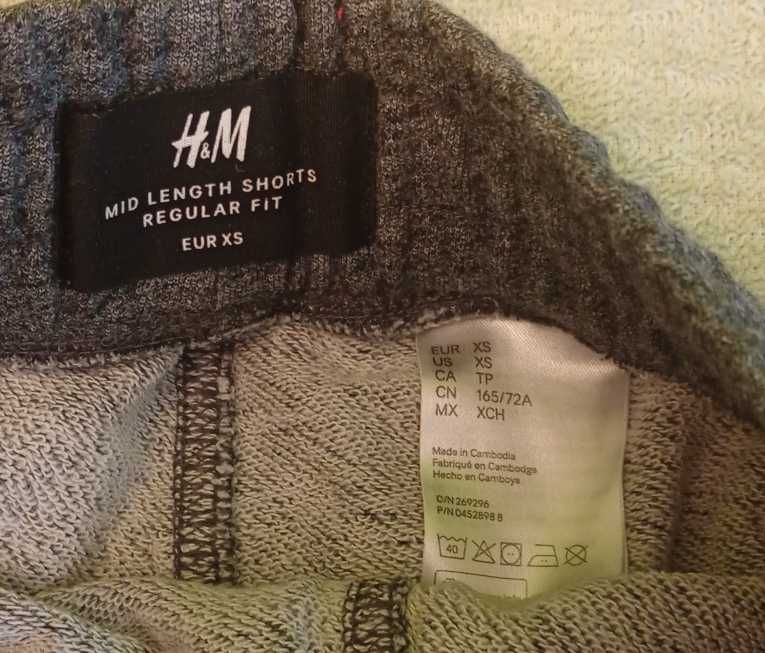 Spodenki krótkie H&M roz. XS (165/72A)