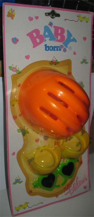 Baby Born - Capacete, Joelheiras e Óculos de Sol