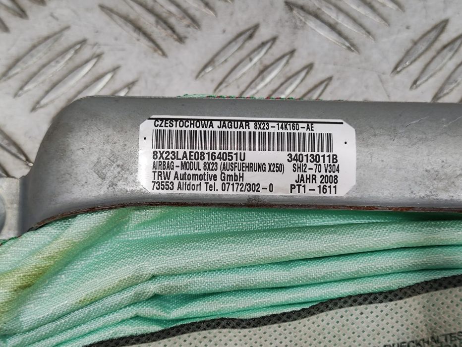 Conjunto Cortinas Laterais Airbag Esquerda Direita Jaguar XF