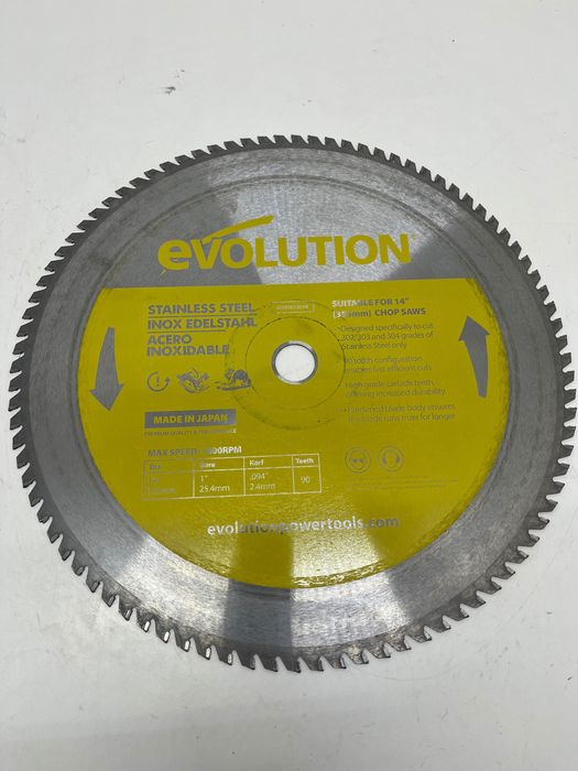 Tarcza tnąca widiowa Evolution 355 mm 90 z do stali nierdzewnej fv23%