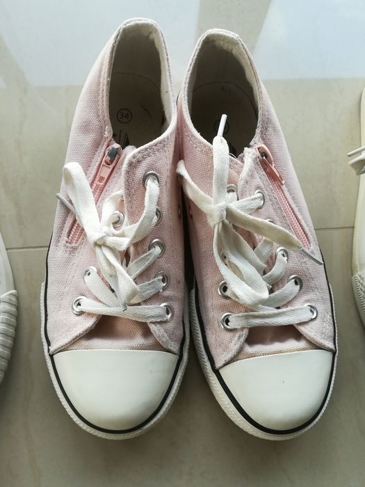 Tenisówki 3 pary 22 cm