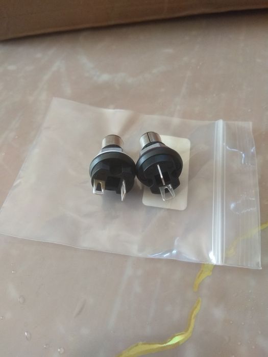 KLE Innovations Pure 22 комплект RCA штекер, socket.