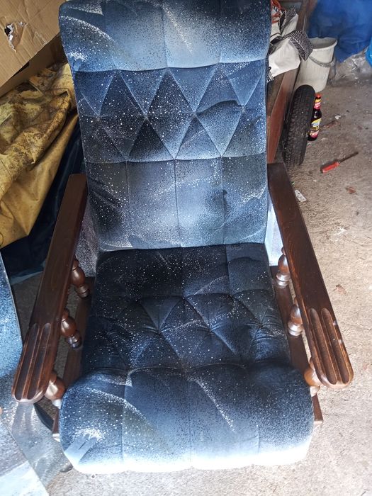 PRL-U Czar Dwa eleganckie fotele 87 r