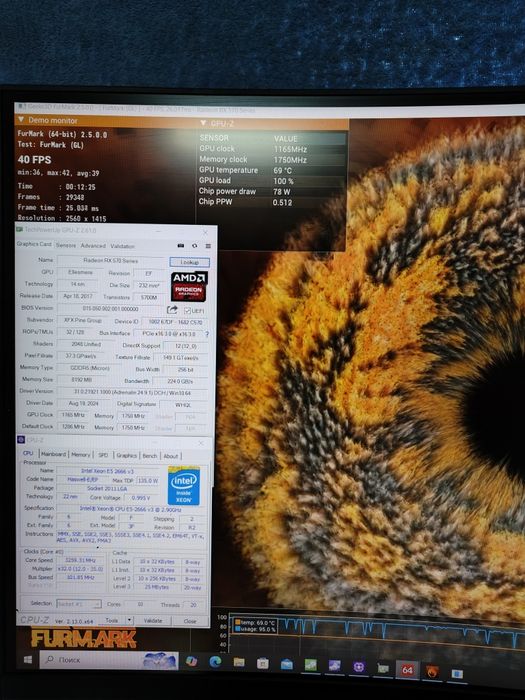 Ігровий ПК Intel 10 ядер 3,5Ггц RX 570 8GB 16gb ddr4 ssd 512gb+