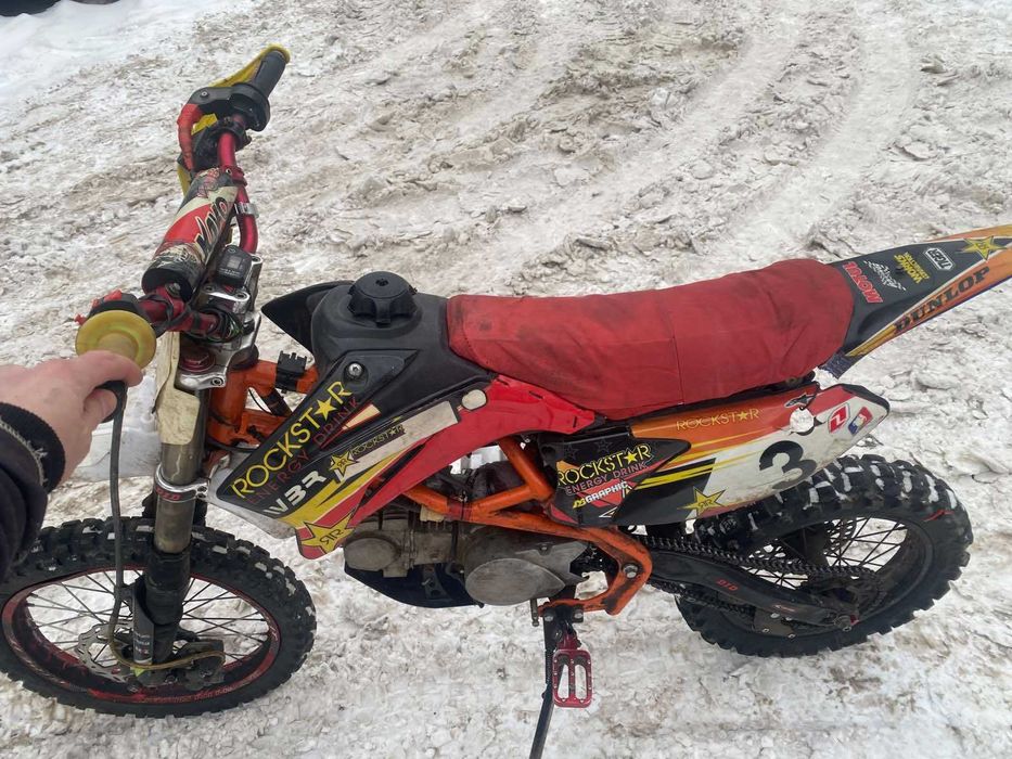 Пітбайк 125 кубів автомат Kayo 125 (17-14 великі колеса)