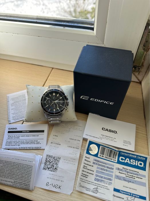 Годинник Casio EDIFICE Classic EFS-S510D-1AVUEF: 9 000 грн