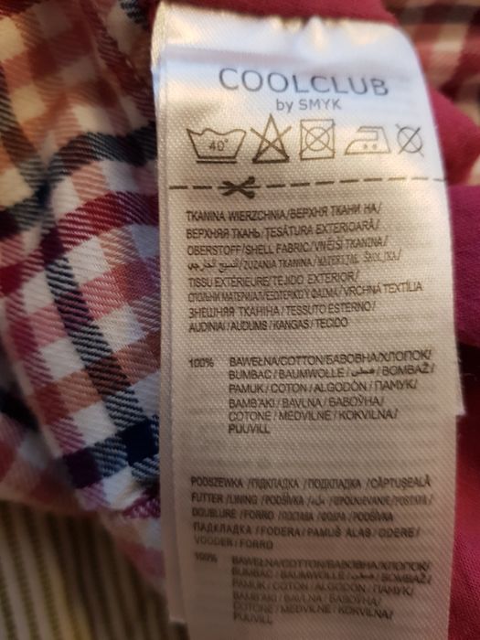 Sukienka w kratkę roz.92/ Cool Club