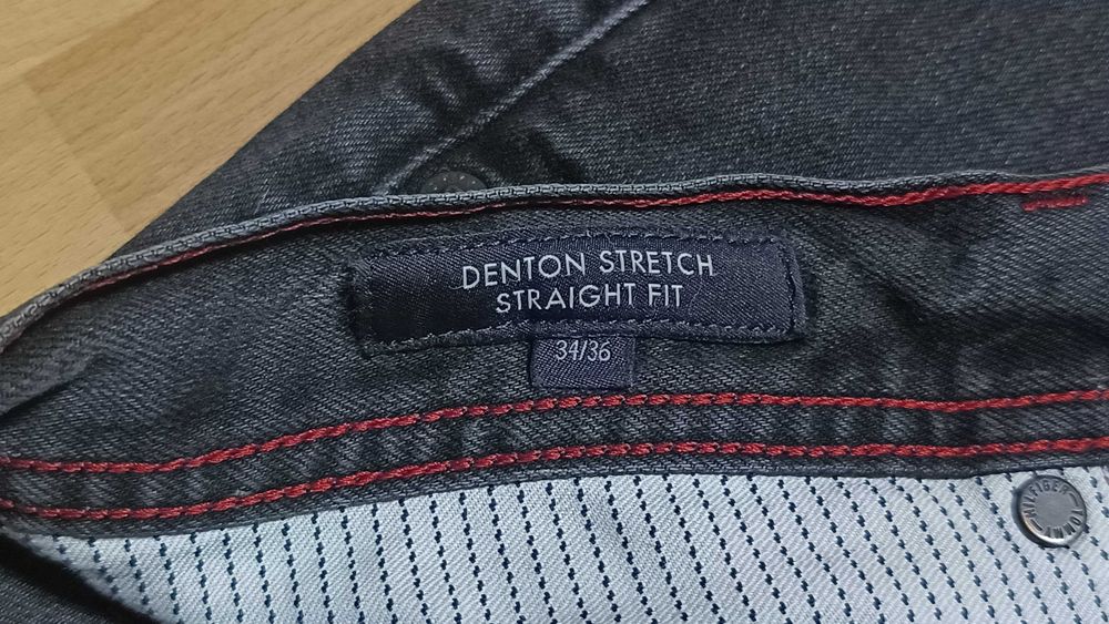 Męskie spodnie jeansowe TOMMY HILFIGER DENTON STRETCH r.L stan b.dobry
