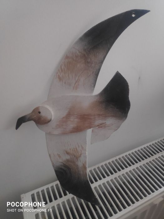 Drewniane Mewy na ścianę