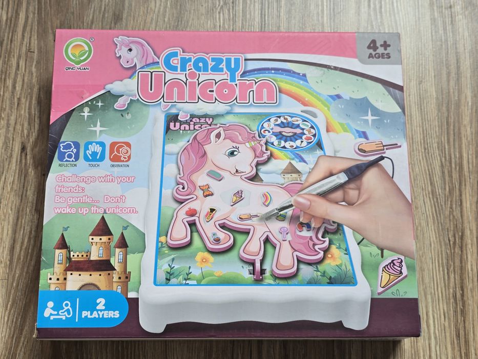 Gra jednorozec i puzzle magnetyczne