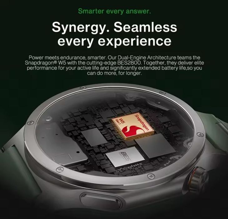 OnePlus watch 4 47mm Midnight Titanium global version