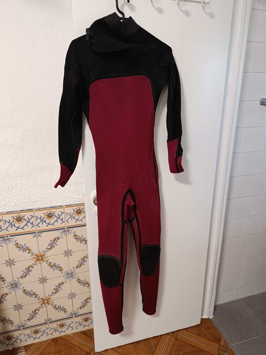 Fato de Surf Olaian 900 4/3 mm Chest Zip - Tamanho MT
