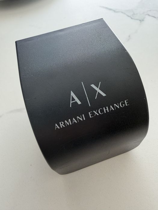 Pudełko od zegarka Armani Exchange komplet