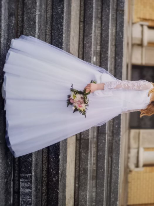 Suknia komuni rozmiar 140