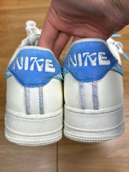 Buty Nike Air Force 1 '07 LV8 '82' 'Double Swoosh - Blue Chill'