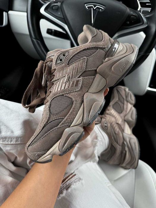 Кроссовки New Balance 9060 Beige Brown/NB Кросівки Жіночі НьюБеланс