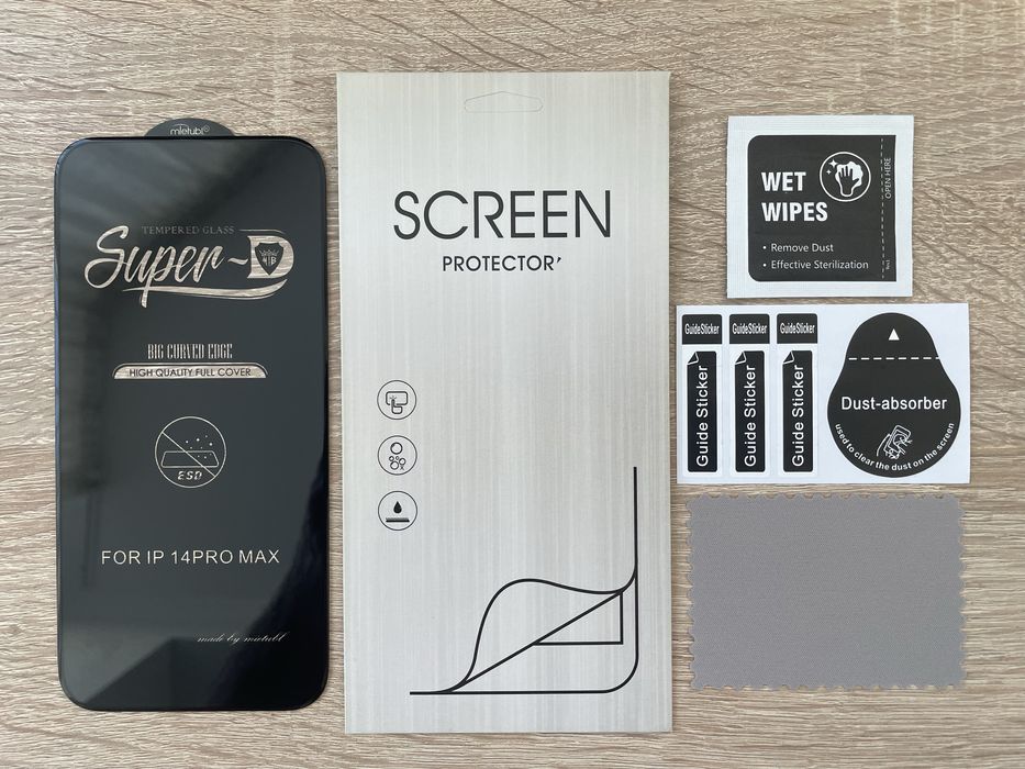 Защитное стекло iPhone 14 ProMax айфон SuperD захисне скло опт розница