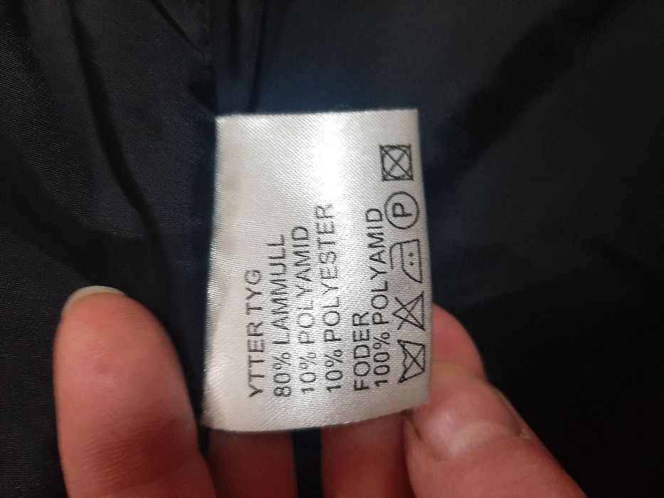 Вовняне чоловіче пальто бушлат 50 розмір