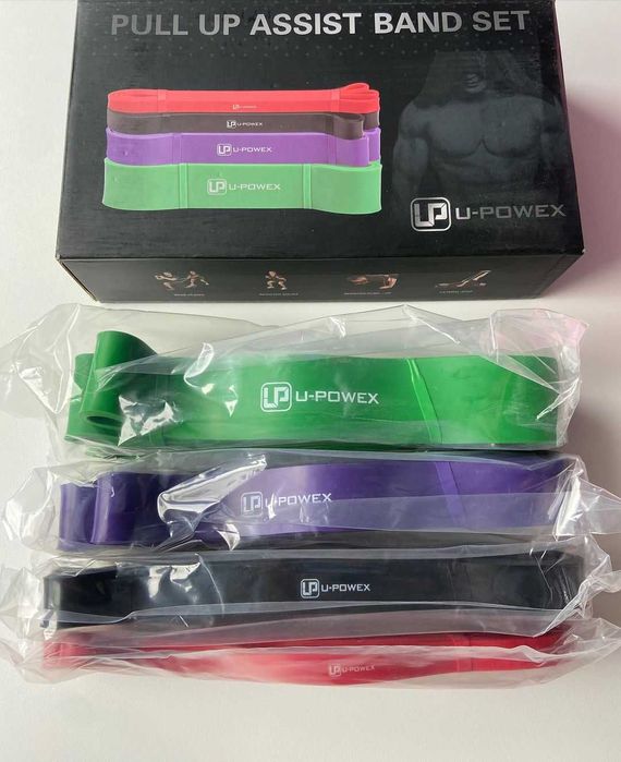 Резина для подтягивания, 16 кг, Красная, петли резиновые, эспандер !