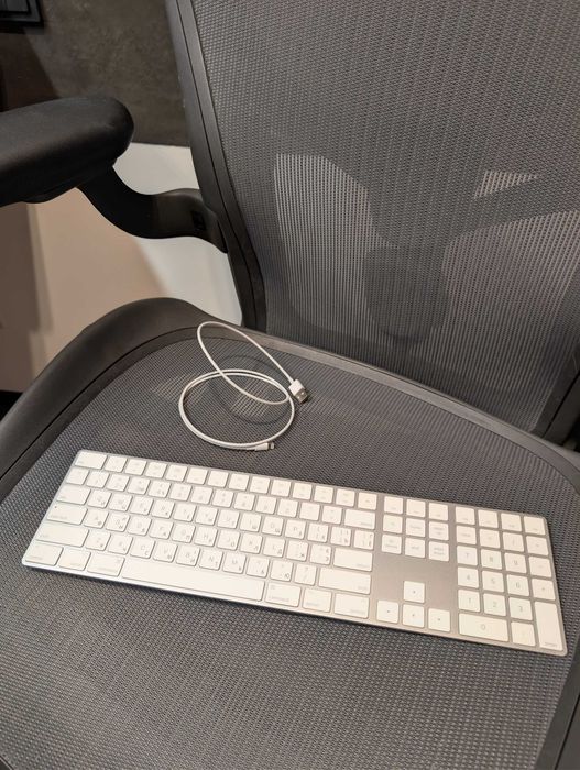 Клавіатура Apple Magic Keyboard with Numpad (a1843) White
