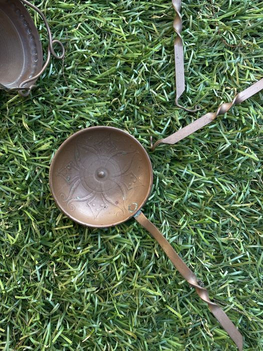 Conjunto latão antiguidade