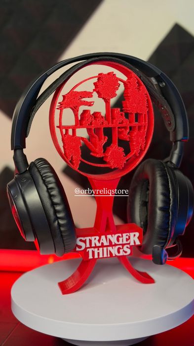 Suporte para fones stranger things