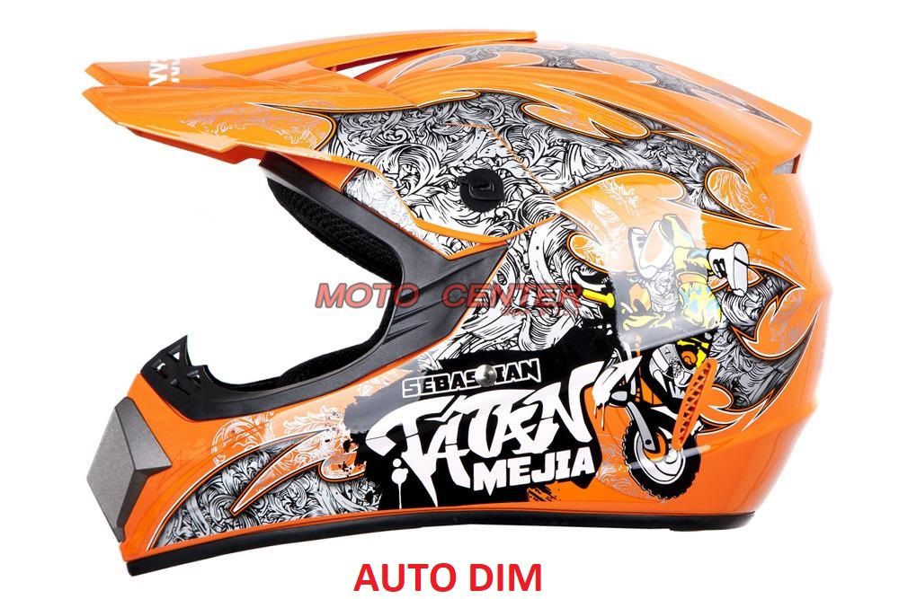 Kask Crossowy hulajnoga enduro quad atv MD-905