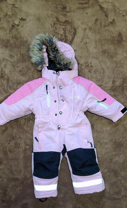 Осінь -зима термо комбінезон на дівчинку 1,5 - 2 роки