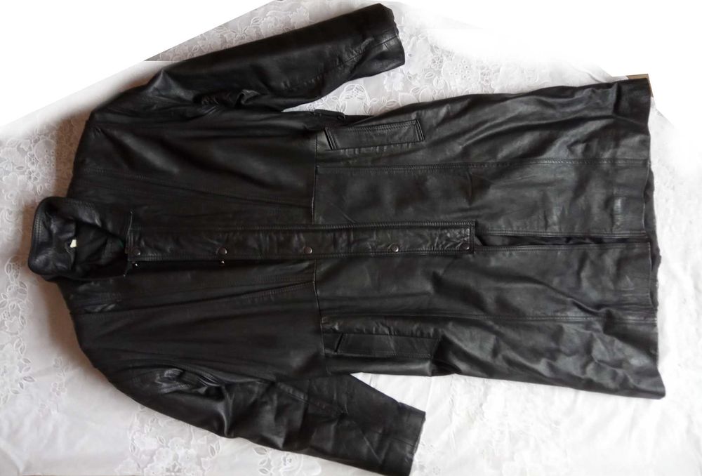 Шкіряний плащ фірми Snuggler® Seattle Sky Wear, сезон осінь-весна