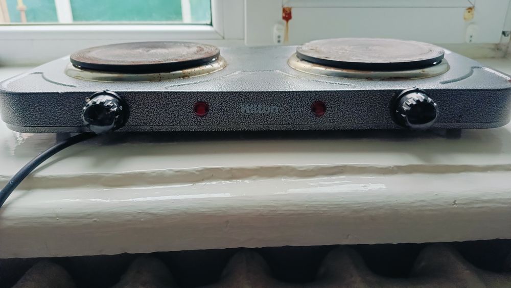 Электроплитка двухкомфорочная