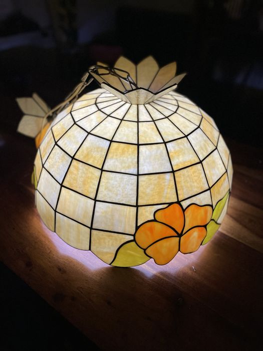 Lampa witrażowa wisząca - możliwość zakupu 2 sztuk