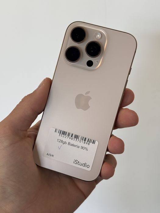 RATY 0% iPhone 16 Pro 128GB BATERIA 90% GWARANCJA 12 miesiecy!!!