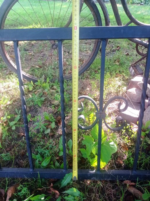 Płotki 6 sztuk stalowe