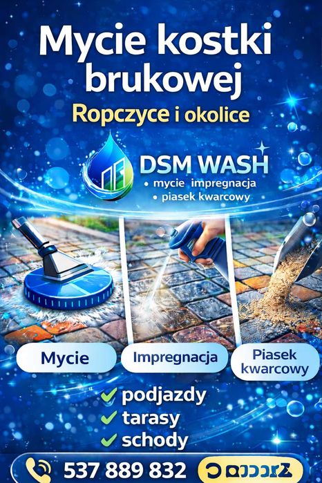 Profesjonalne mycie kostki | Ropczyce i okolice