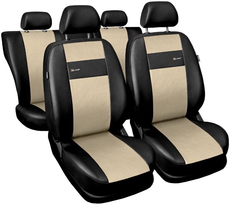Skórzane pokrowce samochodowe na fotele Audi A4 B5 B6 B7 B8 A5 A6