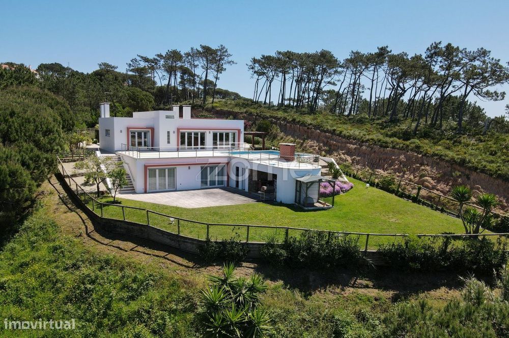 Moradia com piscina Foz do Arelho | Vista mar