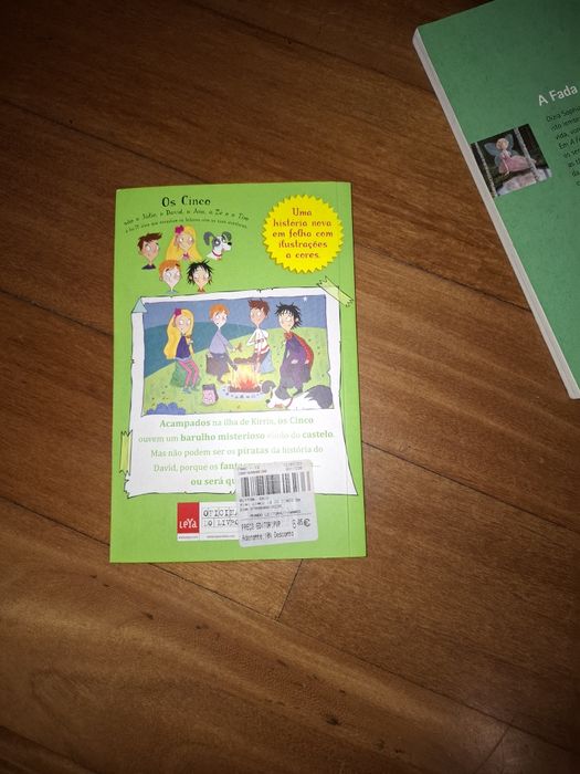 Livro  "Os mini Cinco"