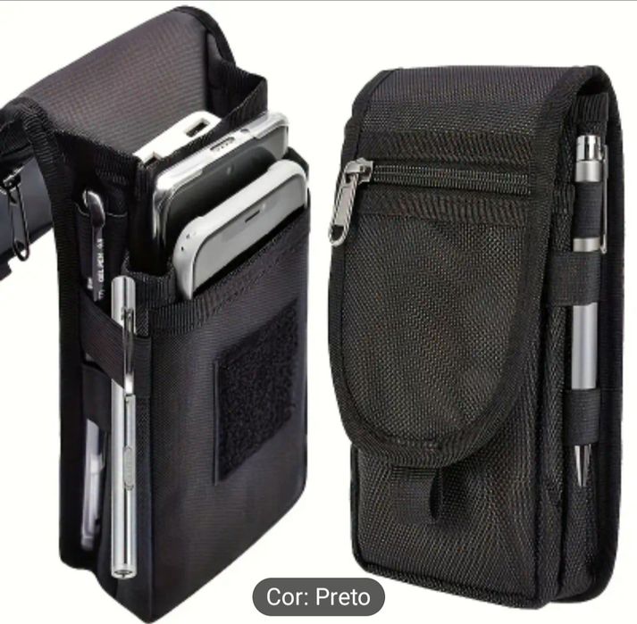 Mochila nova p/ transportar objetos pessoais.