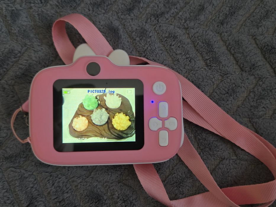 Дитяча камера Cartoon Camera Rabbit рожева FullHD