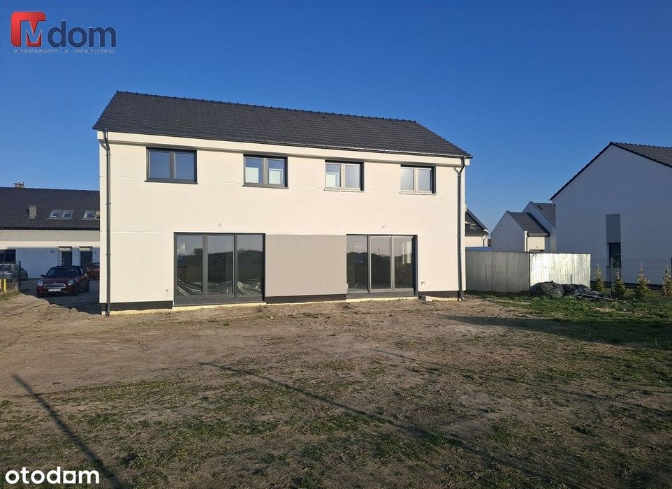 Ogród od zachodu/bez skosów/działka 400 m2