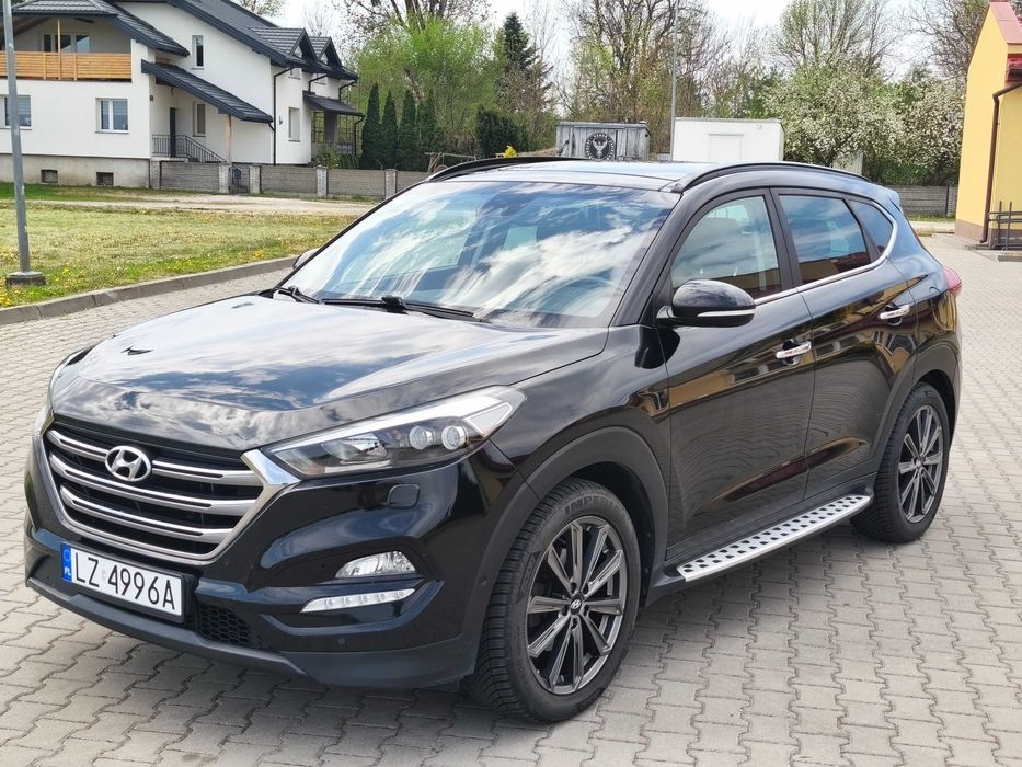 HYUNDAI TUCSON AWD(4X4)  1.6 TGDI 2016r 177km. Full opcja