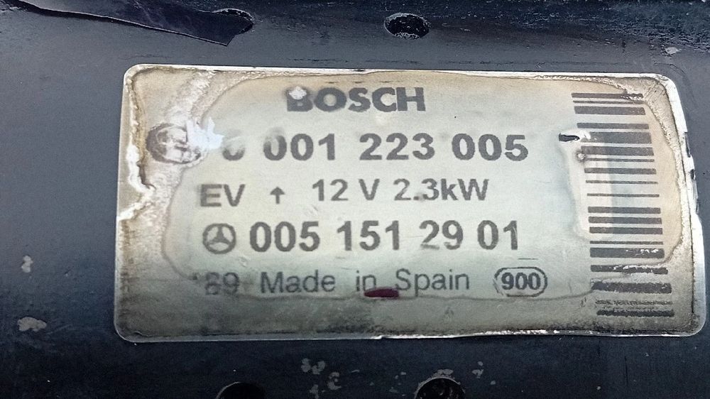 Motor de arranque MERCEDES-BENZ Classe M (W163)