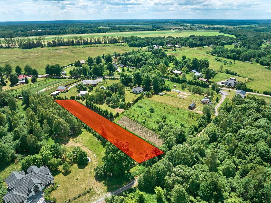 Działka budowlana 3098 m² | WZ na dom | Pełne media (kanalizacja, światłowód, prąd, woda) | Puchacze k. Horyńca-Zdroju - Więcej