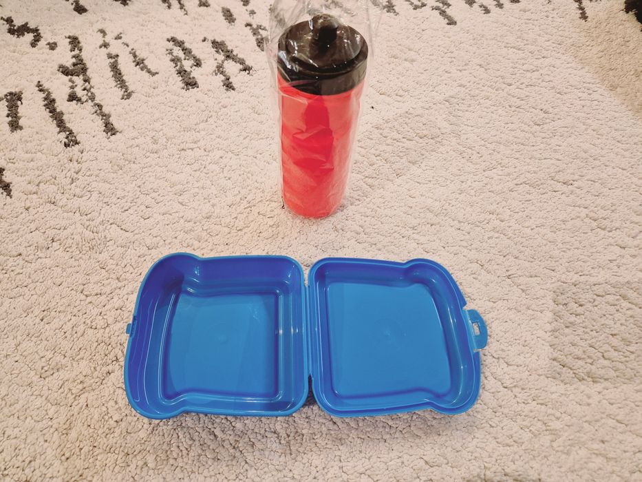 NOWY Zestaw bidon śniadaniówka zestaw śniadaniowy Ostróda Cup