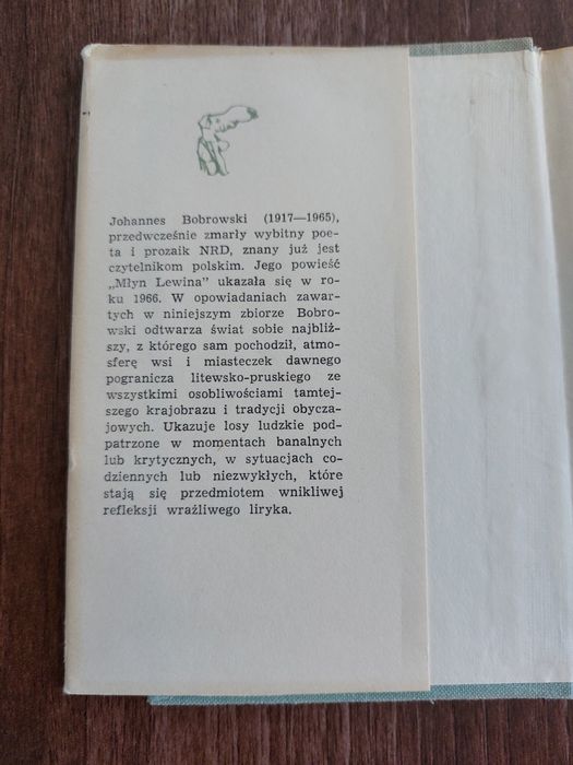 Johannes Bobrowski "Uczta myszy"