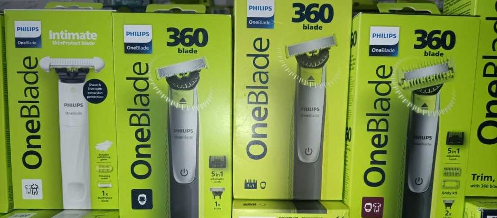 Електростанок Philips OneBlade QP2724 / 23 тример бритва Філіпс стайлер