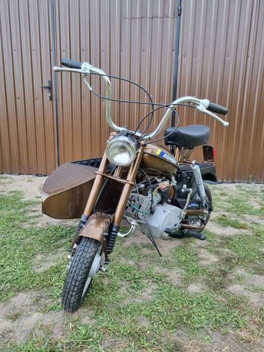 Motorynka pony m2 z koszem/przyczepką prl Romet dezamet