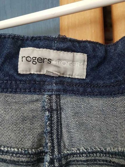 Dżinsy rogers + Rogers granatowe 6XL/52 cotton szybka wysyłka.