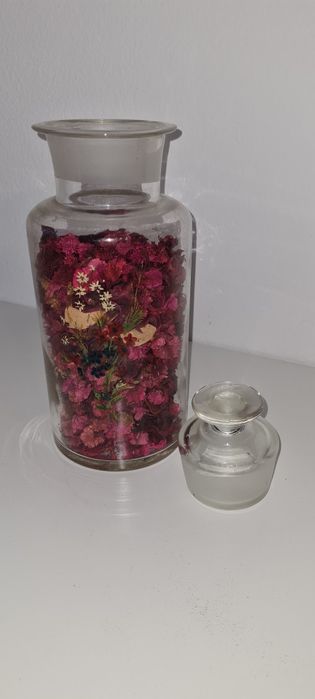 Antigo frasco farmacêutico