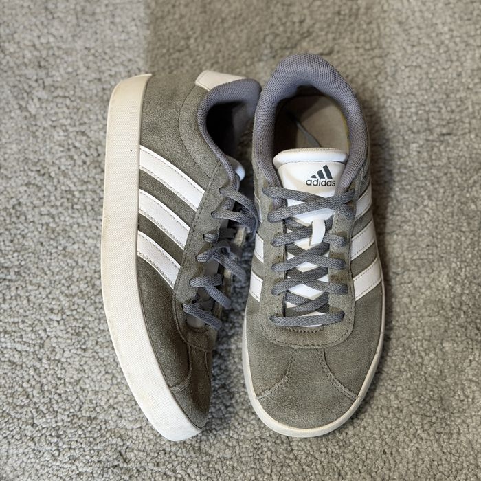 Дитячі кросівки Adidas Court, Сірий/Білий , розмір 36 (23 см)